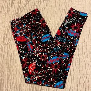 Lularoe firework leggings